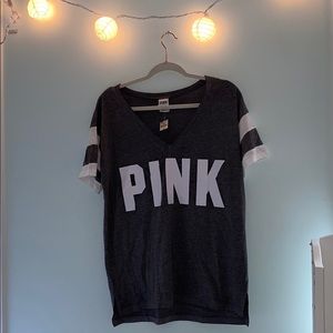 NEW Never-Worn Gray Pink T-shirt